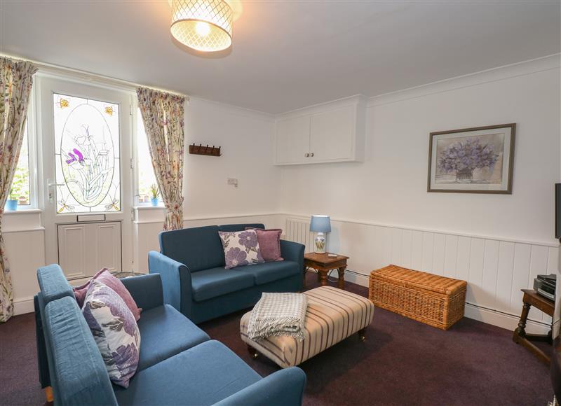 Relax in the living area at The Stables, Upwell