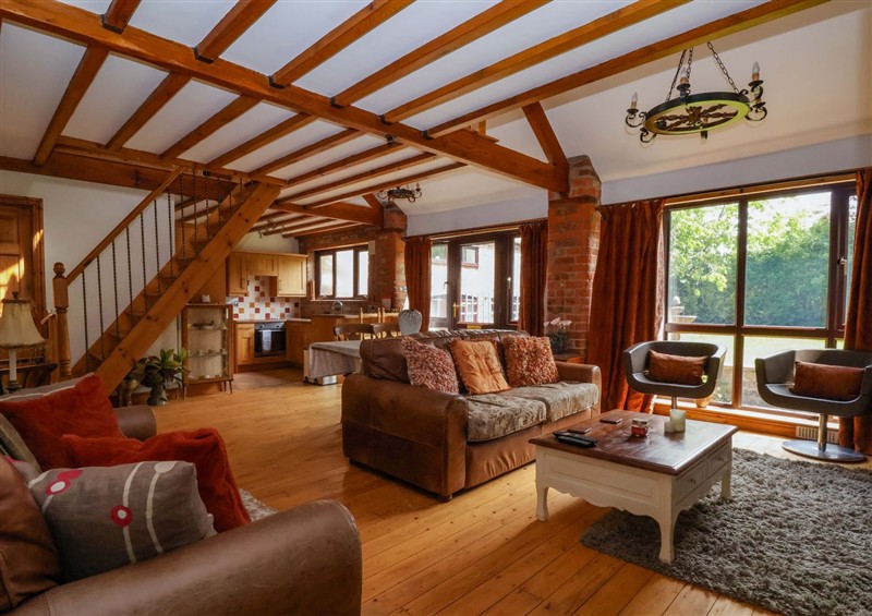 The living room at The Stables, West End near Nafferton