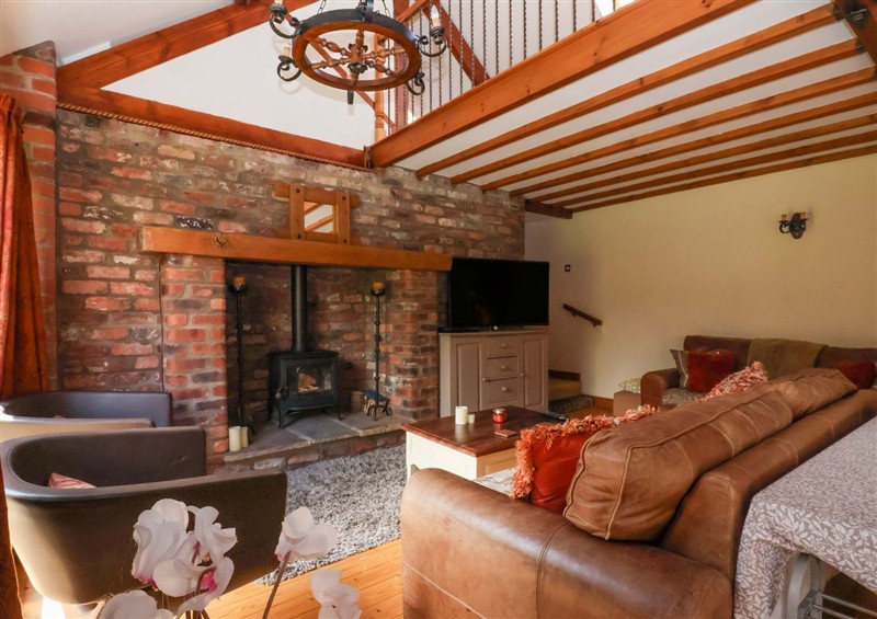 This is the living room at The Stables, West End near Nafferton
