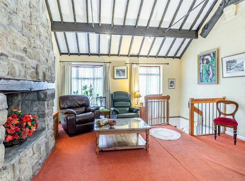 Living room at The Stables in Westerhill, near Ashton-under-Lyne, Lancashire