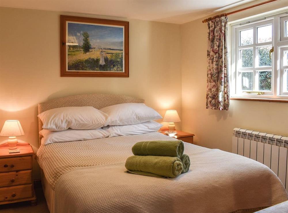 Double bedroom at The Stables in Winfrith Newburgh, Dorset
