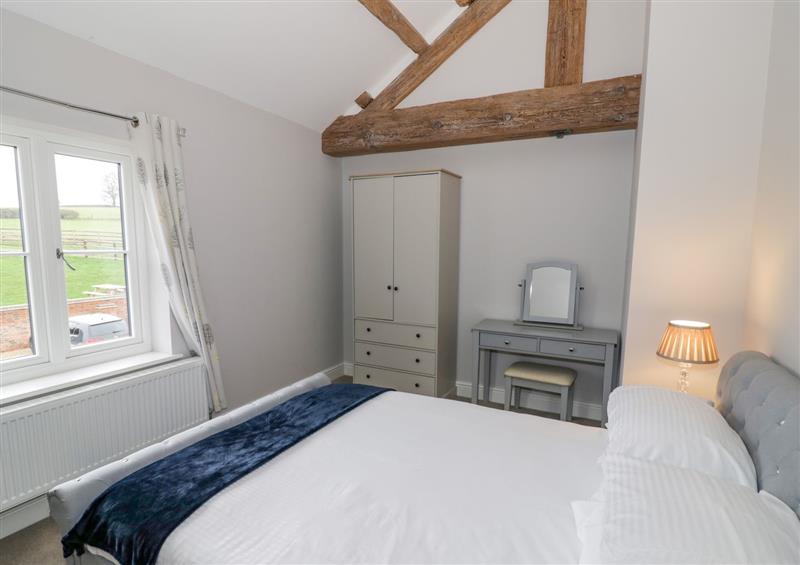 One of the bedrooms at The Stables, Winwick near Crick