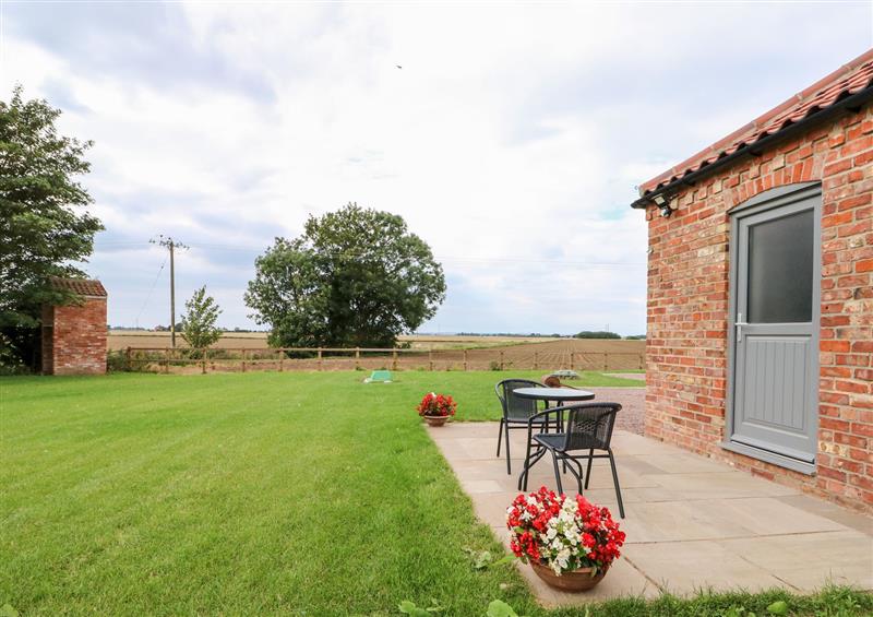 Enjoy the garden at The Stables, Wrangle near Old Leake