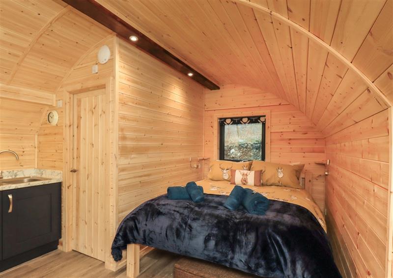 This is a bedroom at The Stag - Crossgate Luxury Glamping, Hartsop near Glenridding