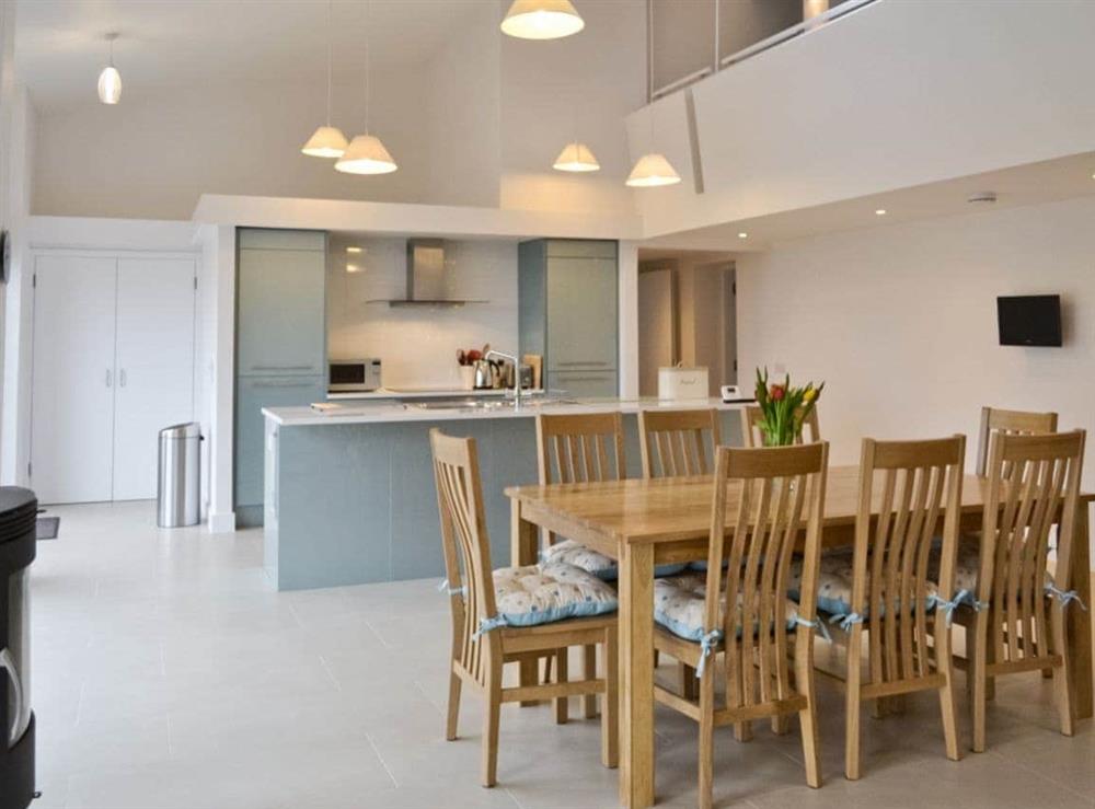 Open plan living/dining room/kitchen at The Stalls in Aynho, near Banbury, Oxfordshire