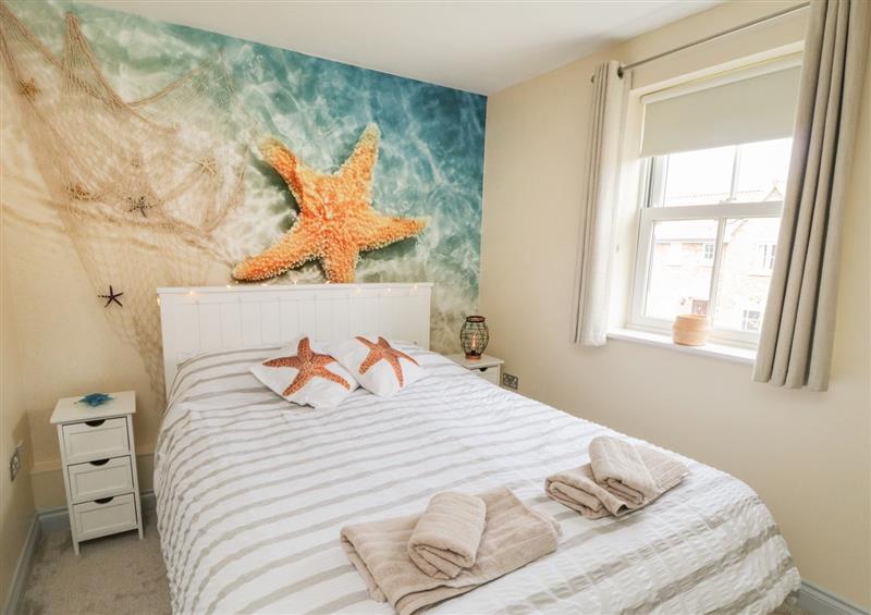 One of the bedrooms at The Starfish Shack, The Bay - Filey