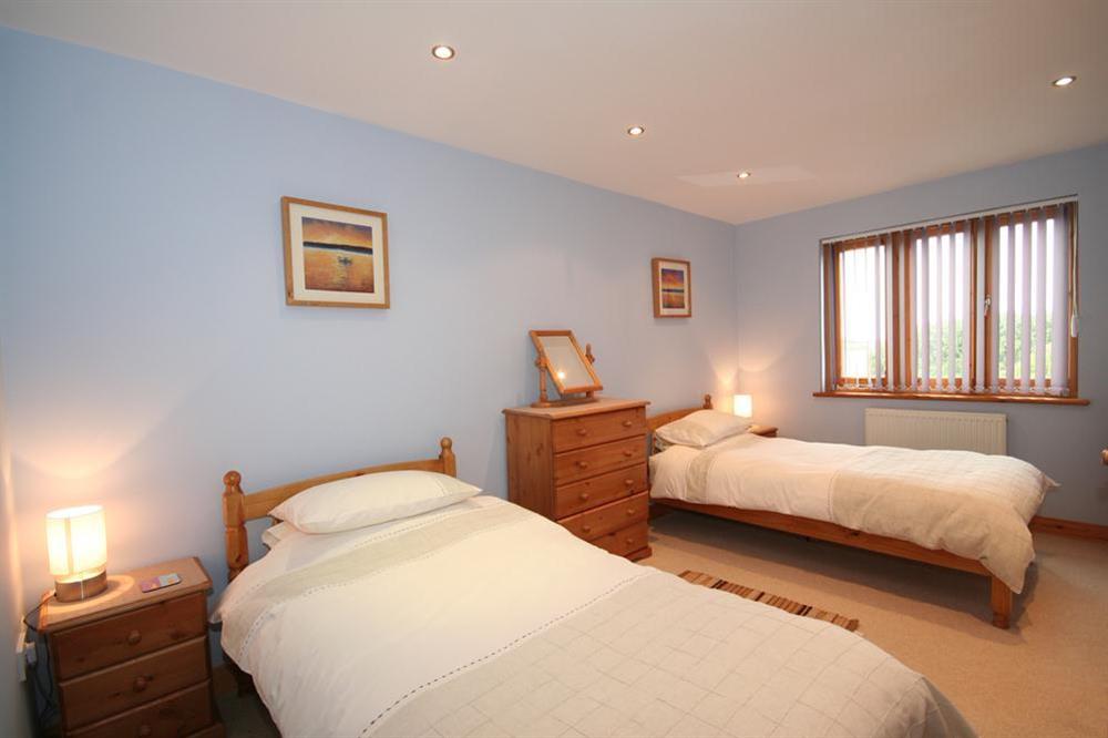 Bedroom 3 (now with a double and a single) at The Station in Malborough, Nr Kingsbridge