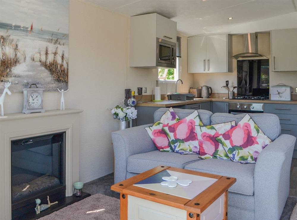 Open plan living space at The Staying Inn in Sewerby, North Humberside