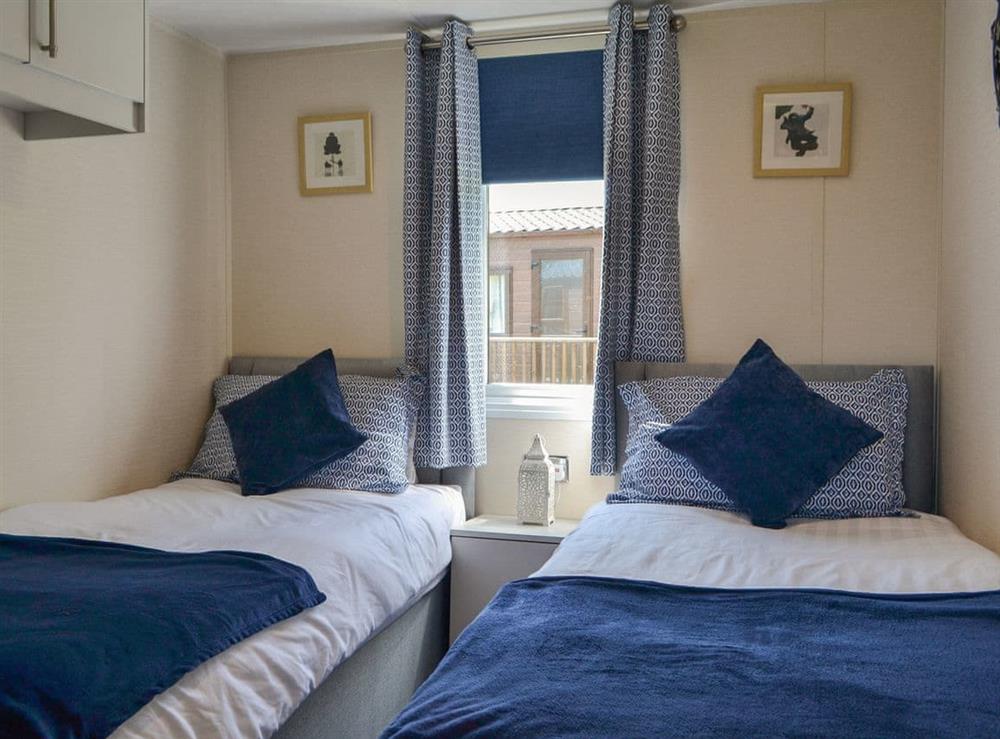 Twin bedroom at The Staying Inn in Sewerby, North Humberside