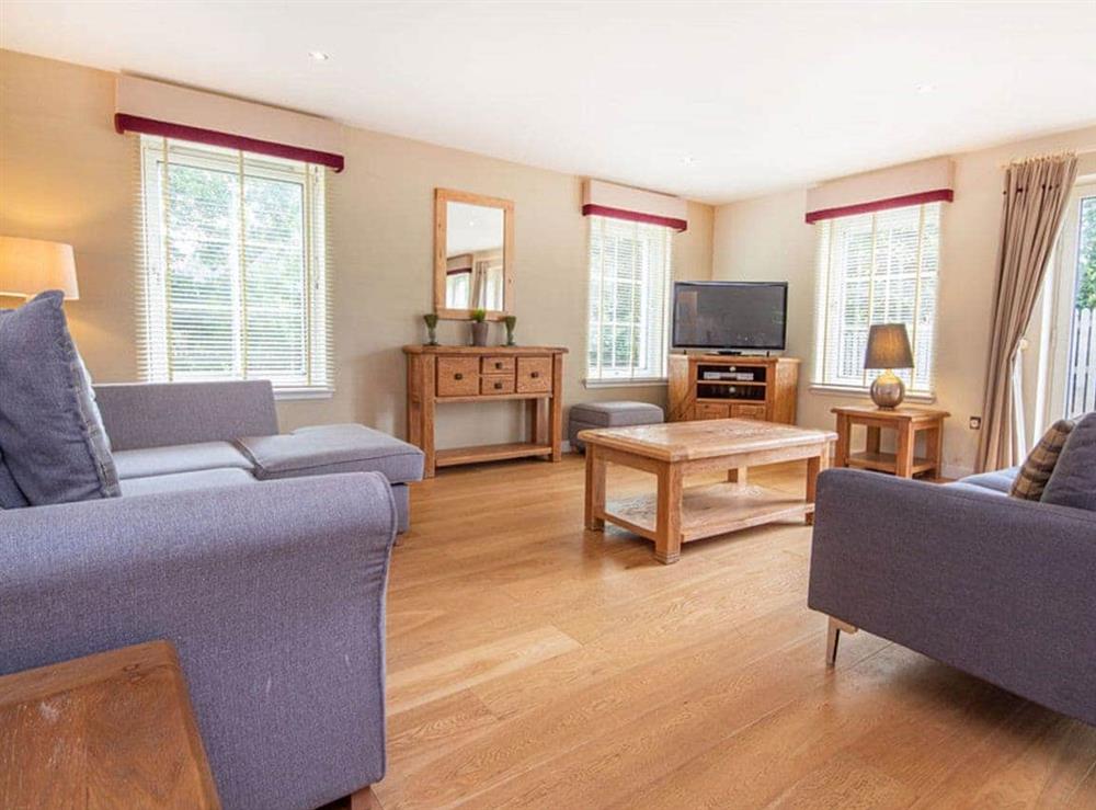 Living area at The Steading Apartment, No9 in Aviemore, Inverness-Shire