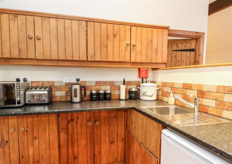 This is the kitchen at The Steading, Portsonachan near Lochawe