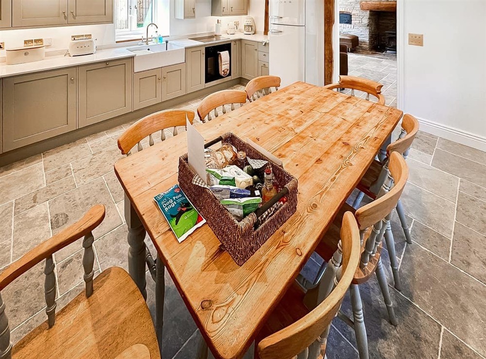 Kitchen at The Steppes in Peterchurch, near Hereford, Herefordshire