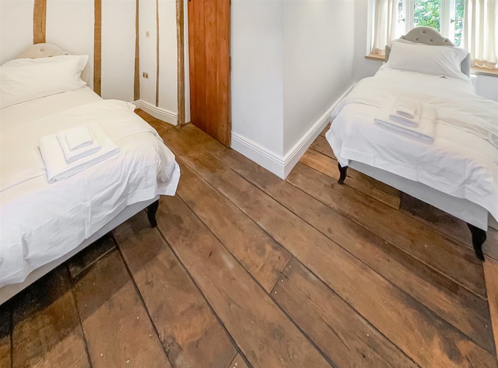 Twin Single Room at The Steppes in Peterchurch, near Hereford, Herefordshire