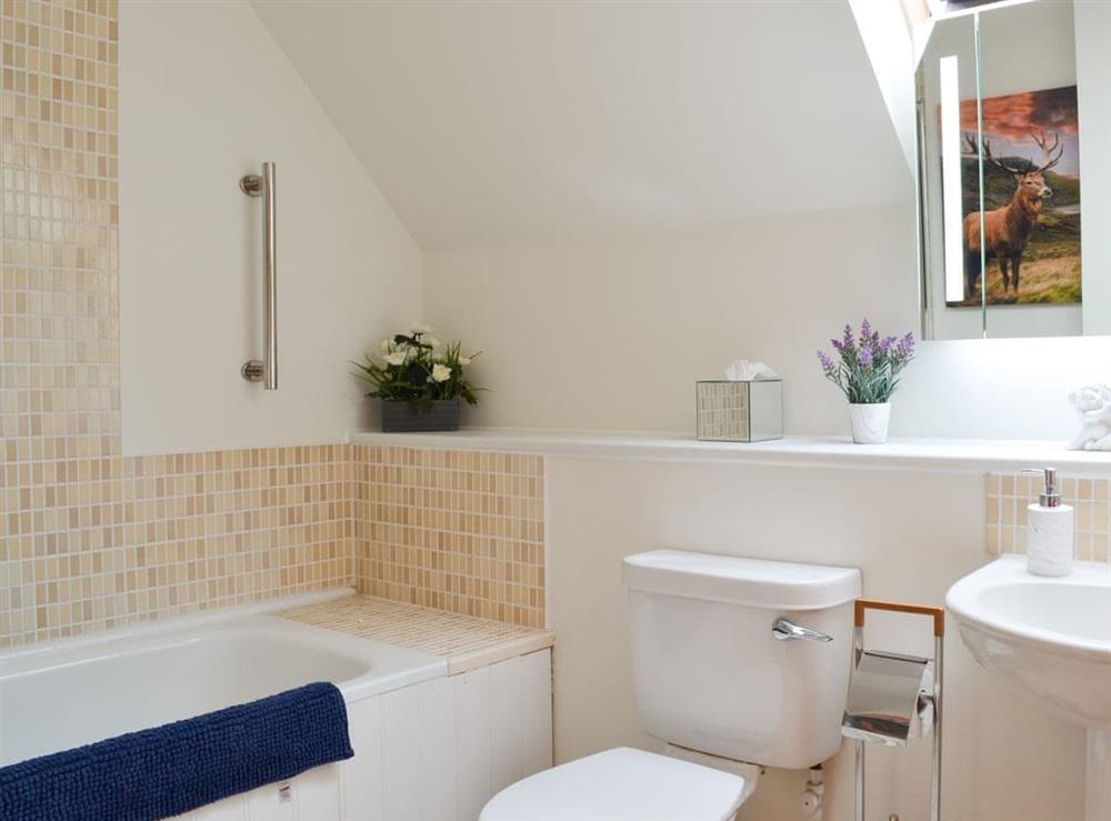 Bathroom at The Strathspey Lodge in Grantown-on-Spey, Moray, Morayshire
