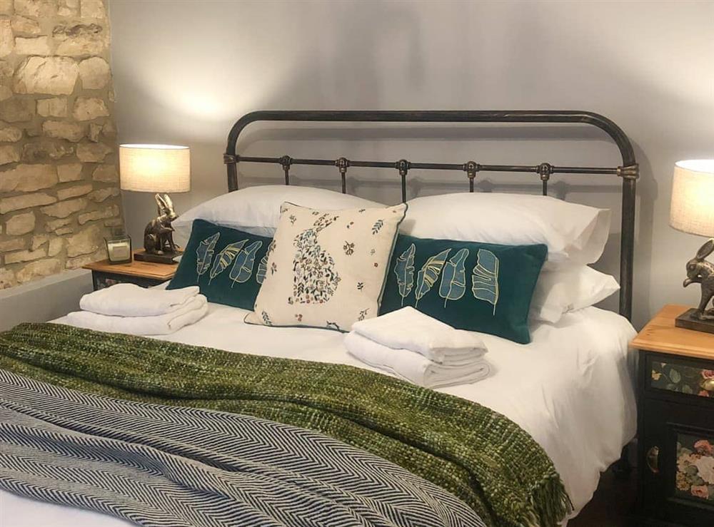 Double bedroom at The Street Cottage in Uley, near Dursley, Gloucestershire