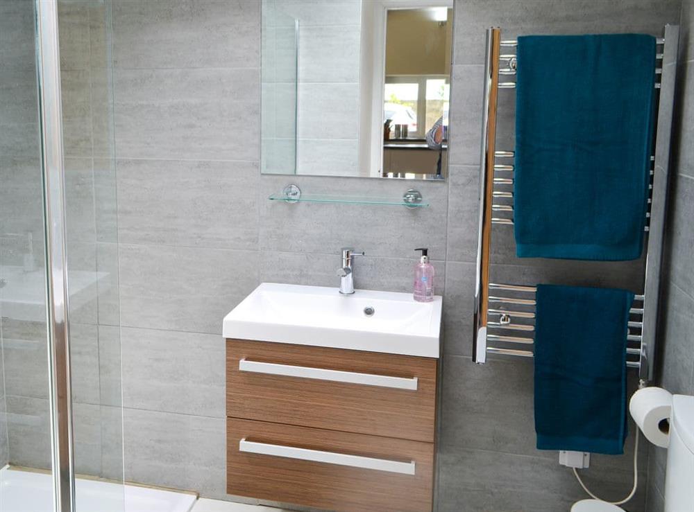 Shower room at The Studio at Westfield in Bellingham, near Hexham, Northumberland