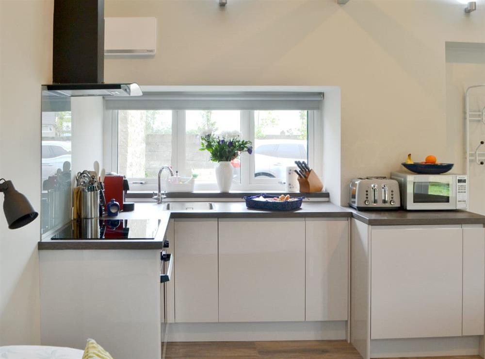 Well equipped kitchen area at The Studio at Westfield in Bellingham, near Hexham, Northumberland