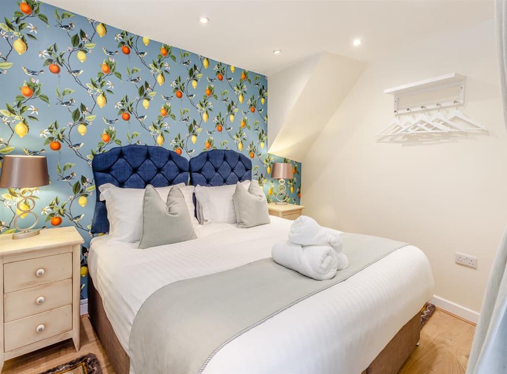 Double bedroom at The Studio in Beckington, near Frome, Somerset