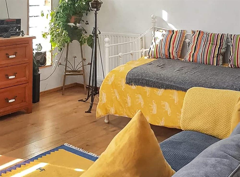 Living area at The Studio in Bellerby, near Leyburn, North Yorkshire