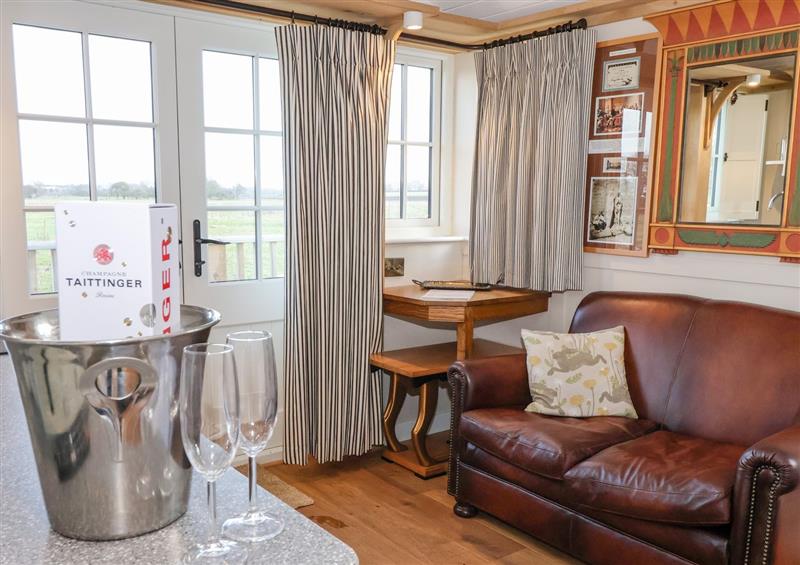 Relax in the living area at The Studio, Bolton Percy near Tadcaster