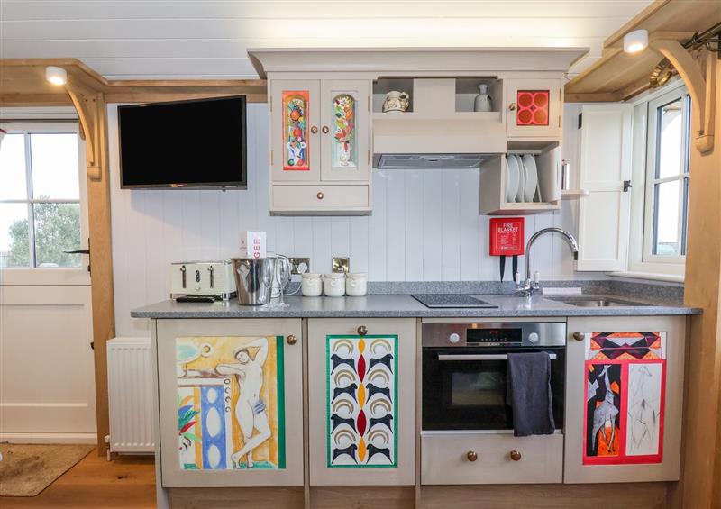This is the kitchen at The Studio, Bolton Percy near Tadcaster