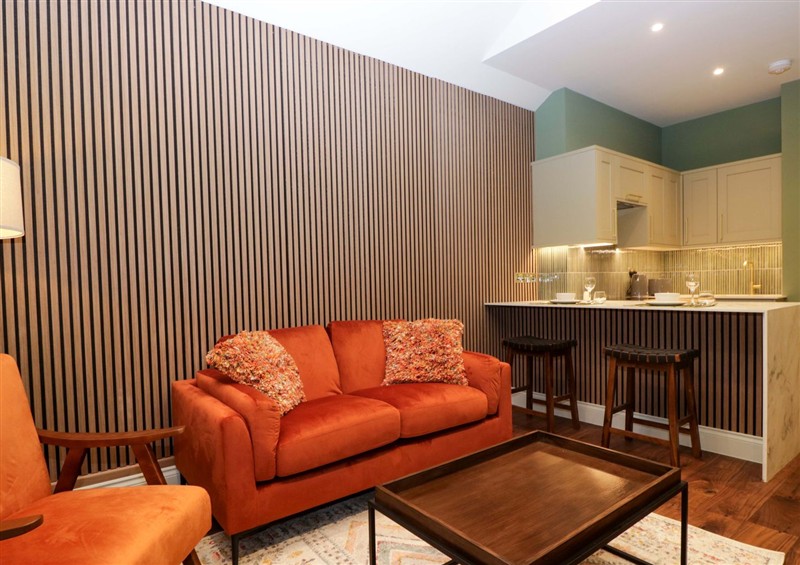 This is the living room at The Studio, Bowness-On-Windermere