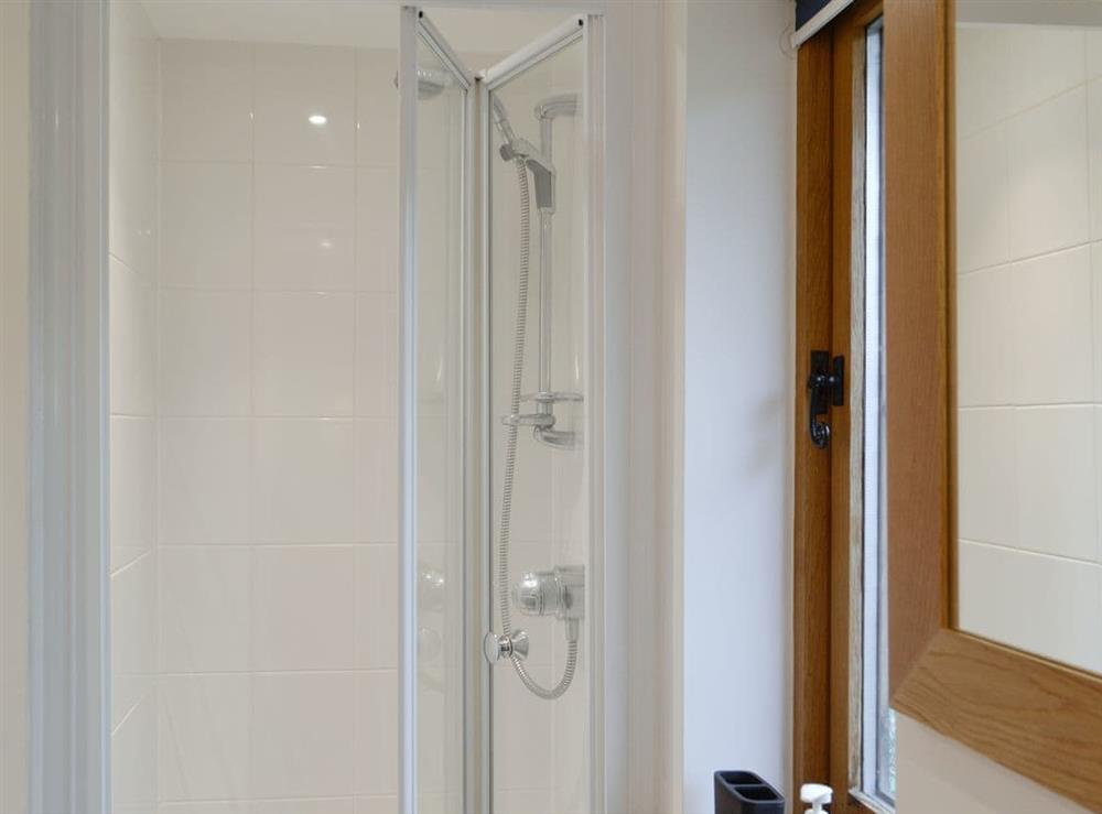 Shower room at The Studio in Brecon, Powys