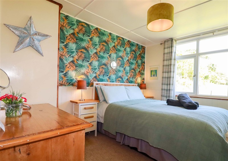 One of the bedrooms at The Studio, Feock near Truro