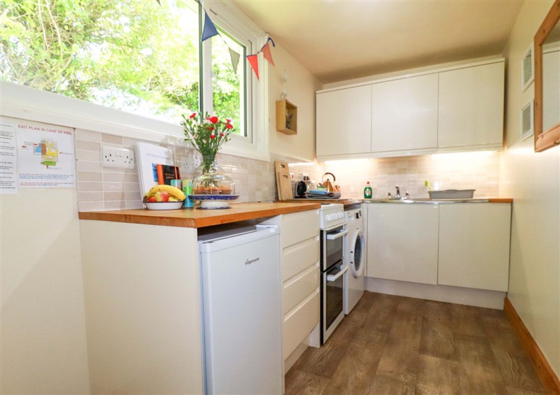 The kitchen at The Studio, Feock near Truro