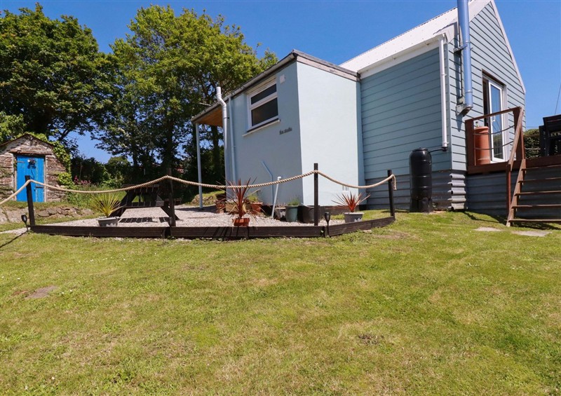 The setting of The Studio at The Studio, Feock near Truro