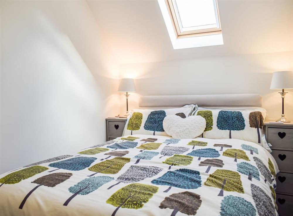 Double bedroom at The Studio in Hope under Dinmore, near Leominster, Herefordshire