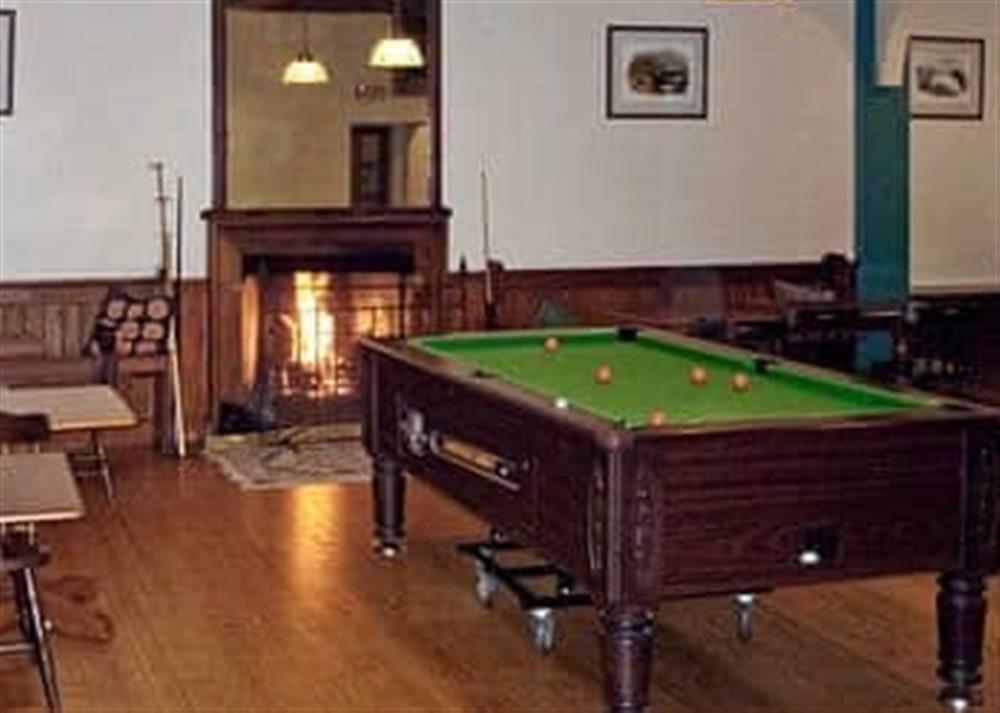 Ardbrecknish house games room at The Study in South Lochaweside, Argyll