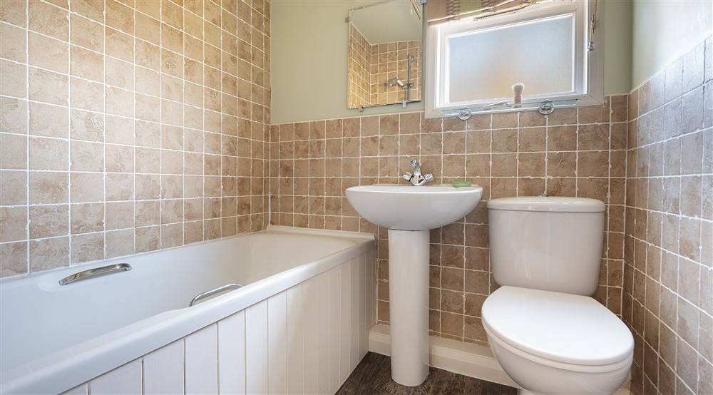 The bathroom at The Summer House in Nr Hawkshead, Cumbria