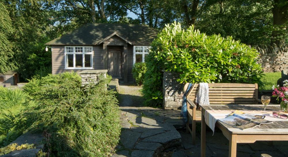 The exterior of The Summer House, Cumbria at The Summer House in Nr Hawkshead, Cumbria