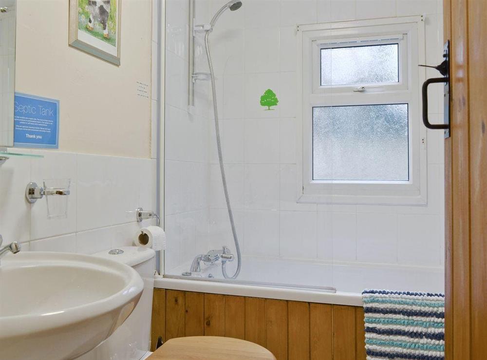 Bathroom at The Summerhouse in Easthope, near Much Wenlock, Shropshire