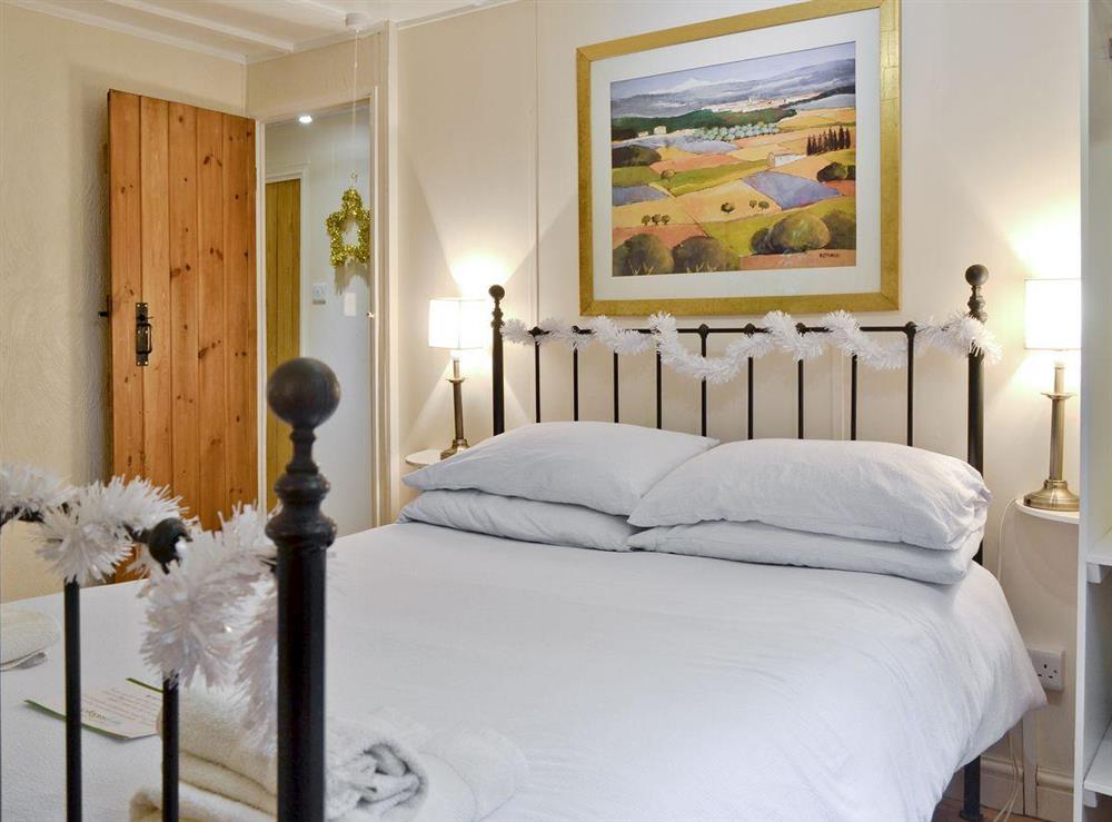 Double bedroom at The Summerhouse in Easthope, near Much Wenlock, Shropshire