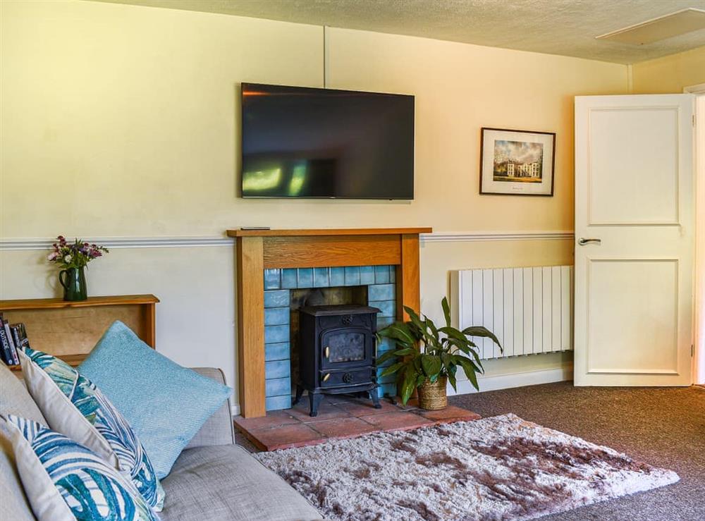 Living room at The Summerhouse in Newington, near Folkestone, Kent