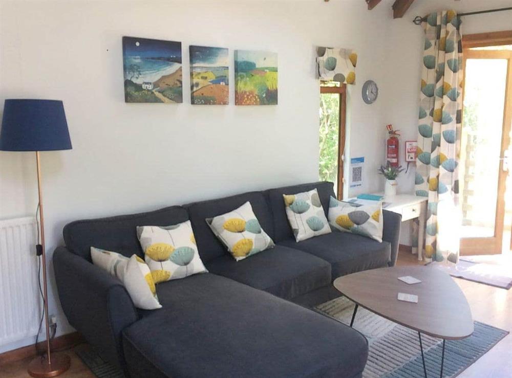 Open plan living space at The Swallows in Instow, Barnstaple., Devon