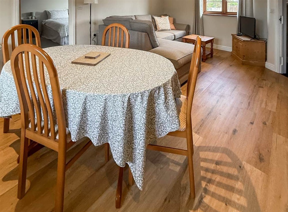 Dining Area at The Swallows in Stoke St. Gregory, near Taunton, Somerset
