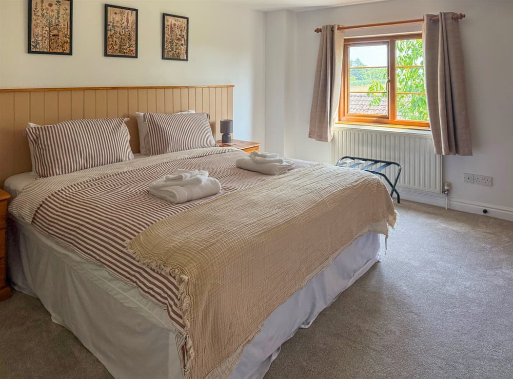 Double bedroom (photo 3) at The Swallows in Stoke St. Gregory, near Taunton, Somerset