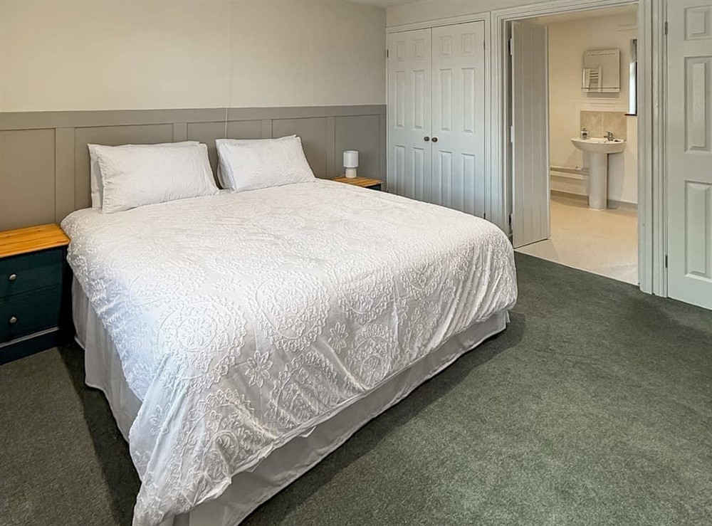 Double bedroom at The Swallows in Stoke St. Gregory, near Taunton, Somerset