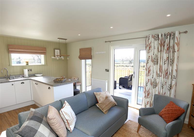 Relax in the living area at The Swift, Whixall near Wem