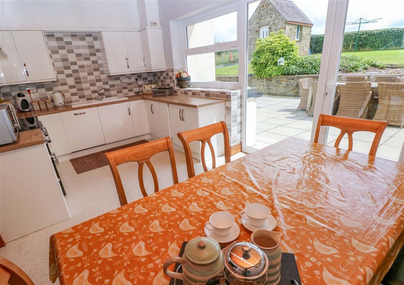 Kitchen at The Sycamores, Llawhaden near Narberth