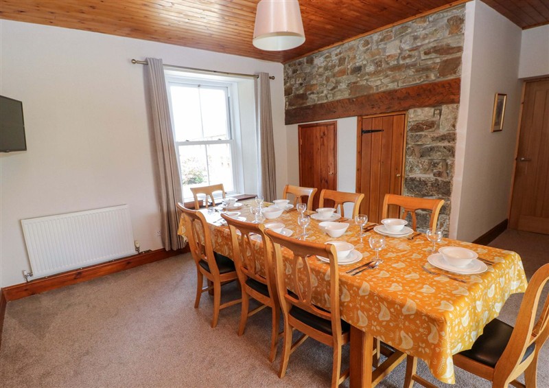 One of the bedrooms at The Sycamores, Llawhaden near Narberth