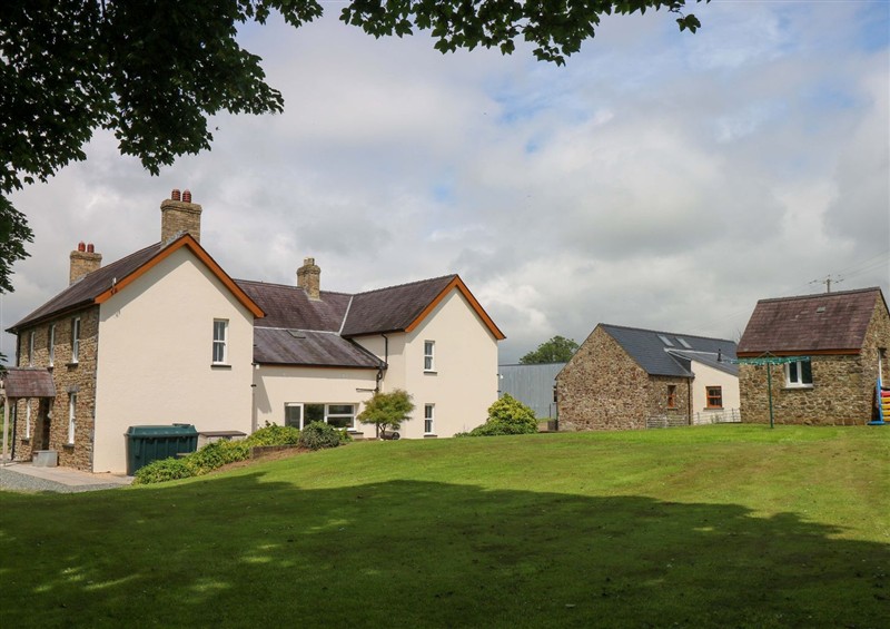 The garden at The Sycamores, Llawhaden near Narberth