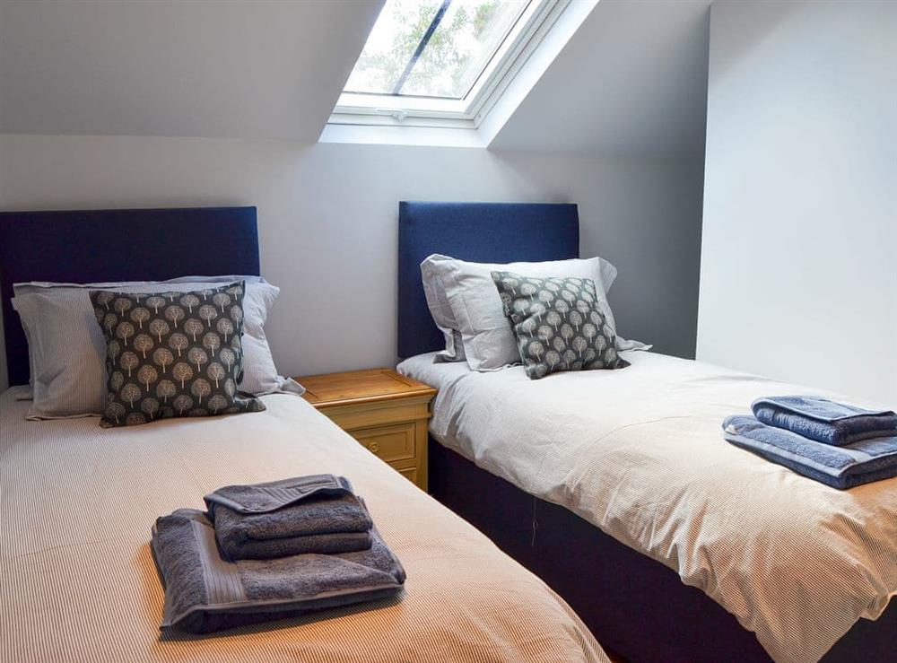 Twin bedroom at The Tack Room in Swafield, near North Walsham, Norfolk