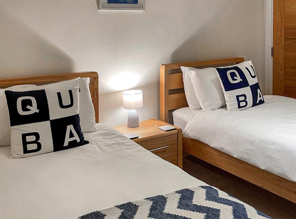 Twin bedroom at The Tap Room in Freshwater, Isle of Wight