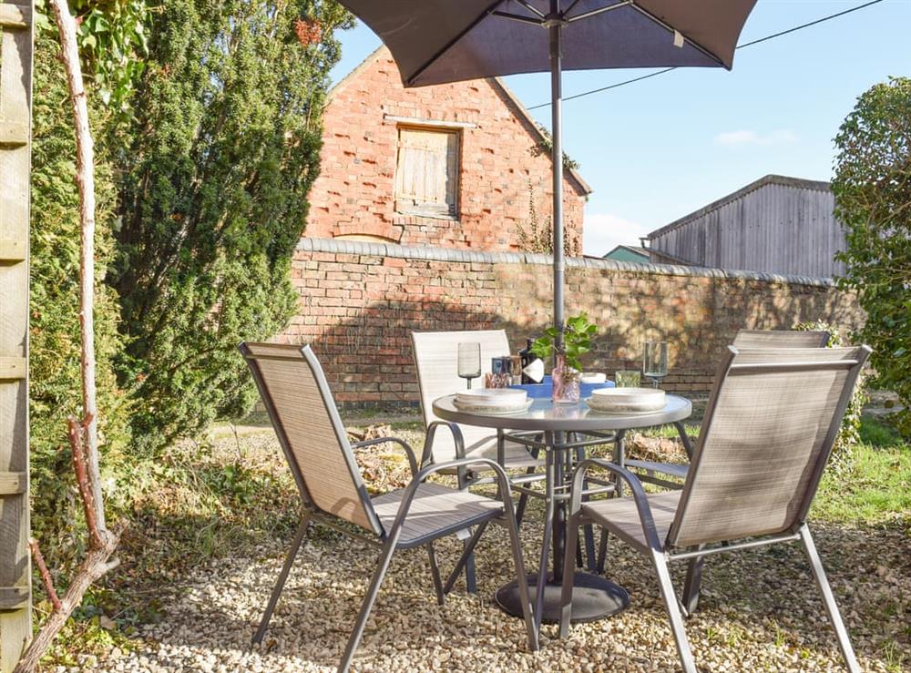 Outdoor area at The Terrace in Mickleton, Gloucestershire