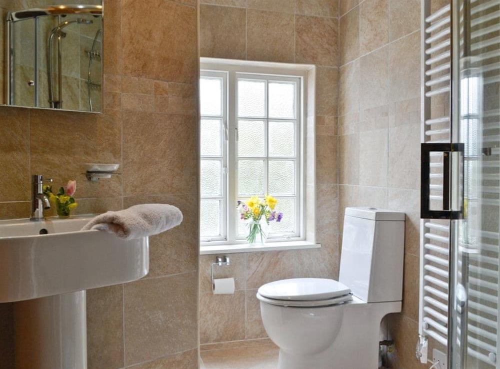 Bathroom at The Thatch Cottage in South Petherwin, near Launceston, Cornwall