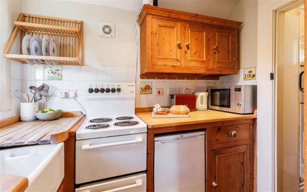 Kitchen at The Thatches in Highcliffe